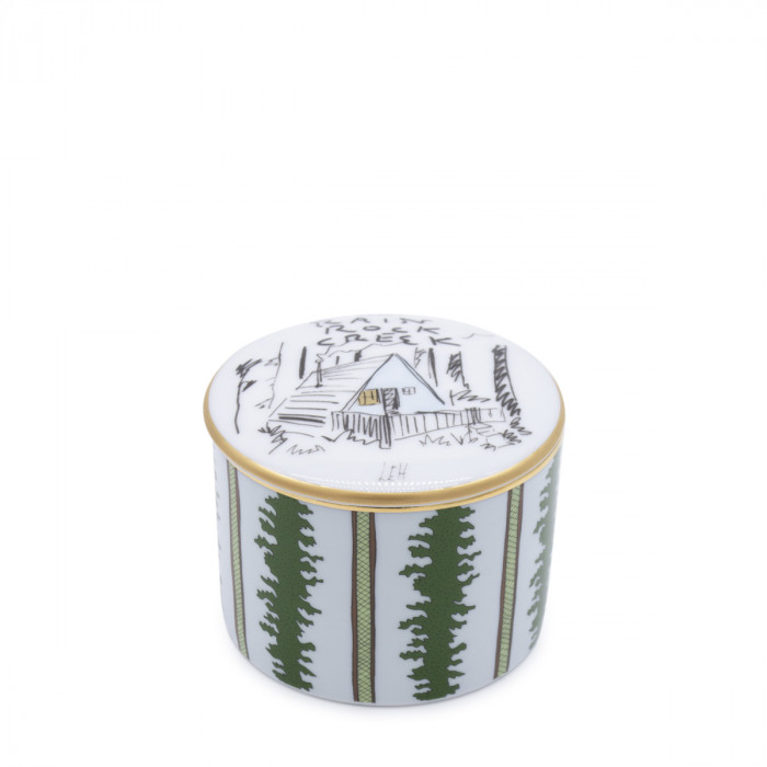 RAIN ROCK CREEK PORCELAIN BOX