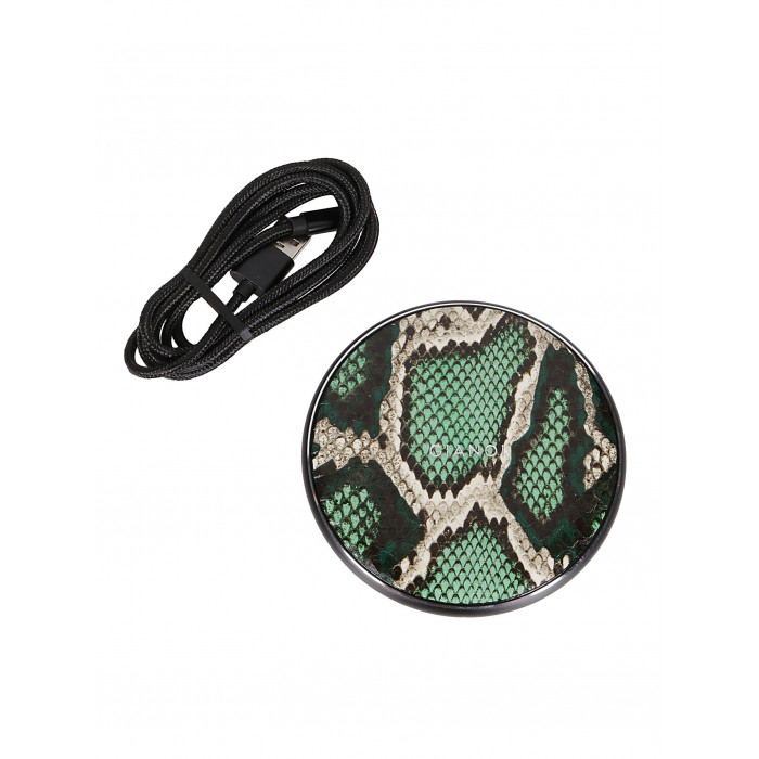 ACQUA GREEN LEATHER...