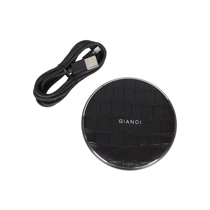 BLACK LEATHER WIRELESS...