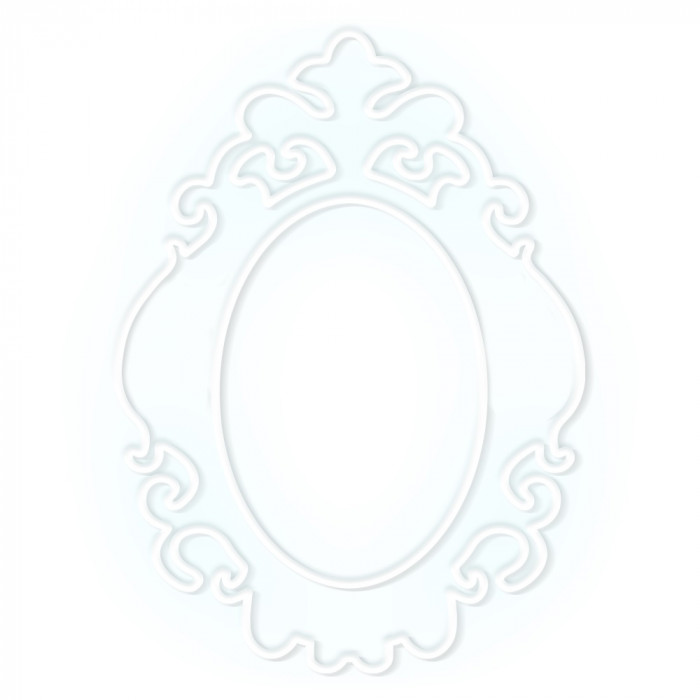 WHITE LED MIRROR 2