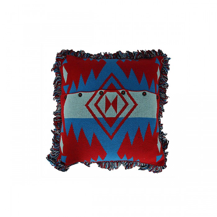 RED AND BLUE COTTON-WOOL...