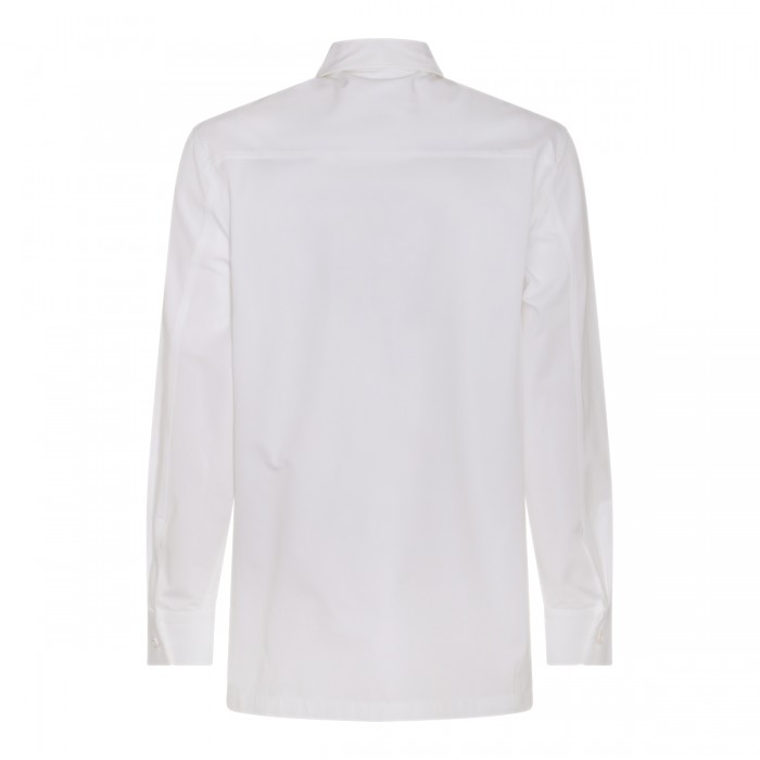 WHITE COTTON SHIRT 2