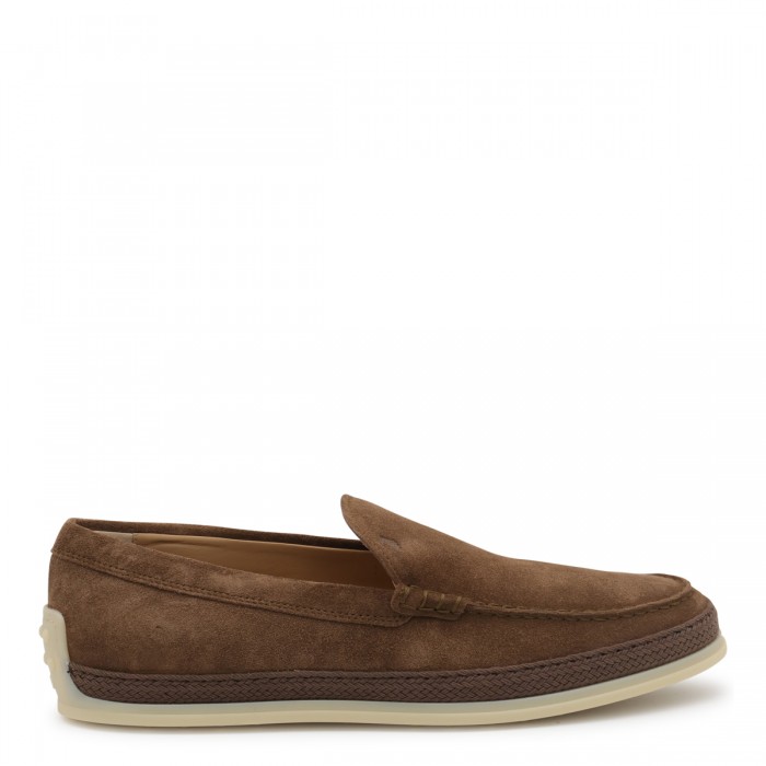 COCOA SUEDE SLIP ON SNEAKERS