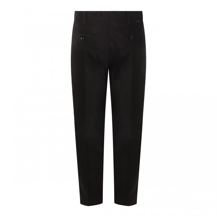 BLACK WOOL PANTS 2