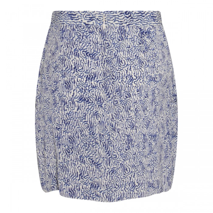 BLUE COTTON SKIRT 2
