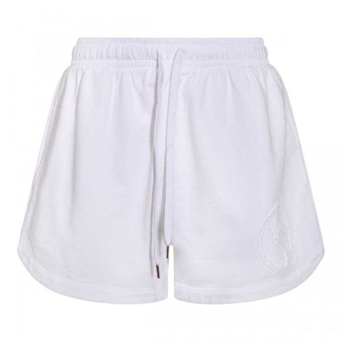 WHOTE COTTON SHORTS