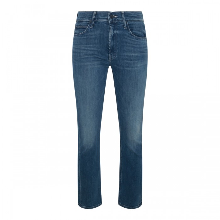BLUE COTTON DENIM JEANS