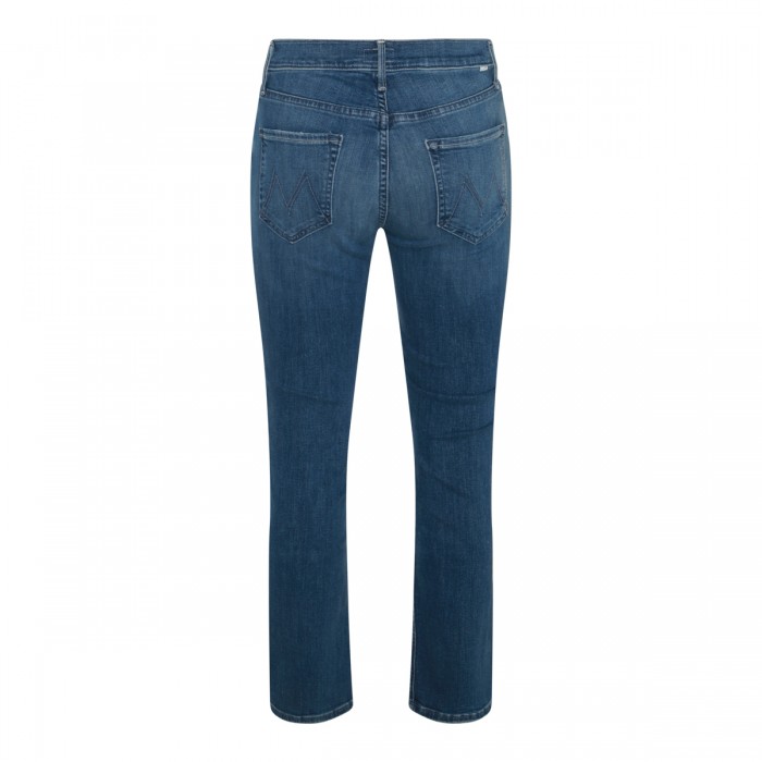 BLUE COTTON DENIM JEANS 2