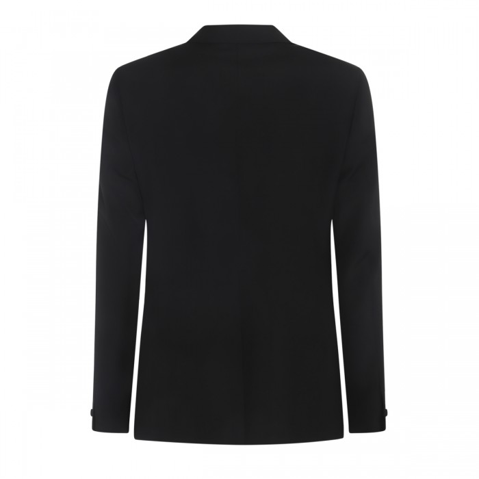 BLACK WOOL BLAZER 2