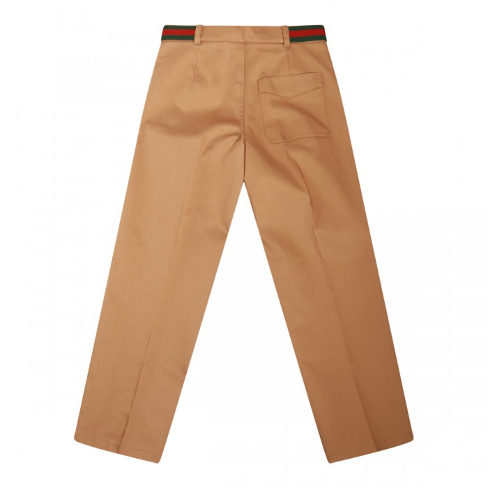 BEIGE COTTON PANTS 2