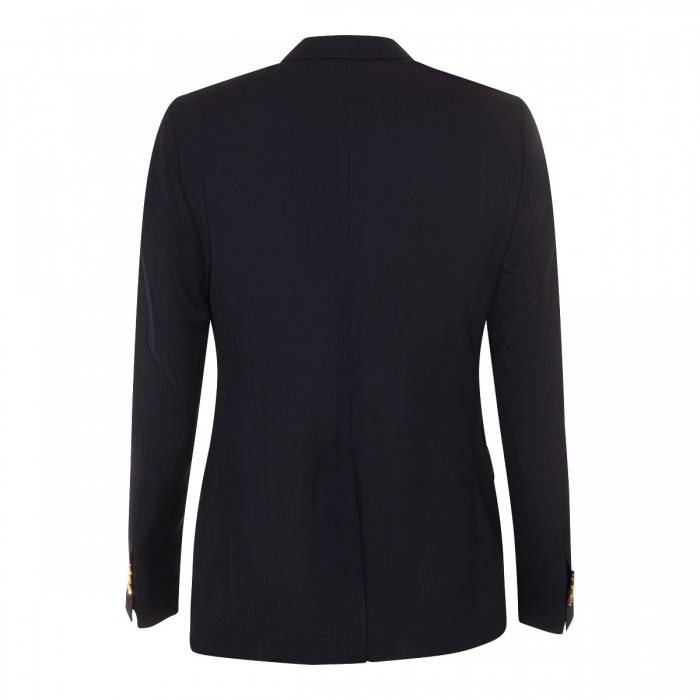 NAVY BLUE WOOL BLAZER 2