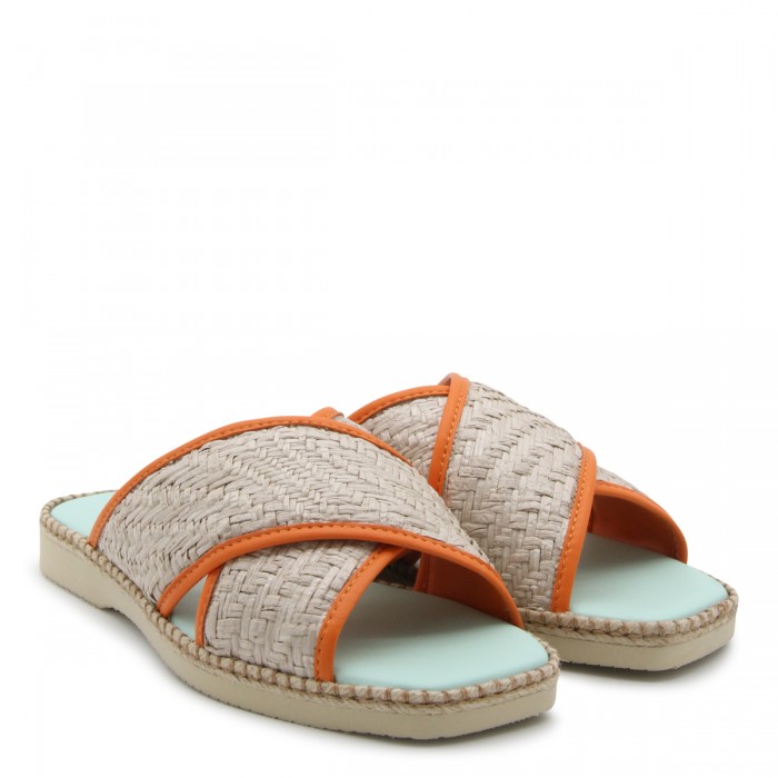 MULTICOLOUR RAFFIA AND... 2