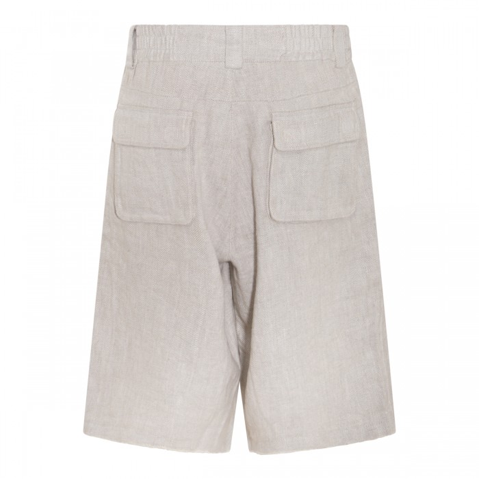 OFF WHITE LINEN BLEND CARGO... 2