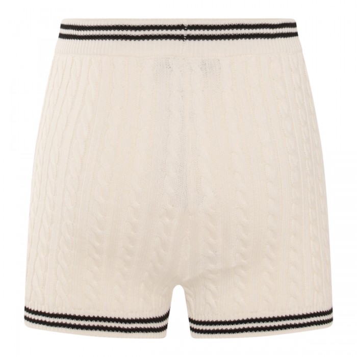 WHITE COTTON SHORTS 2