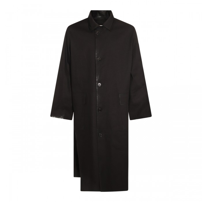BLACK COTTON COAT