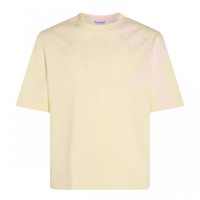 YELLOW COTTON T-SHIRT