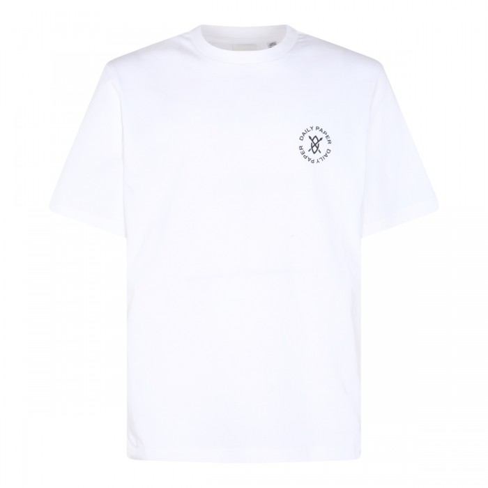 WHITE COTTON T-SHIRT
