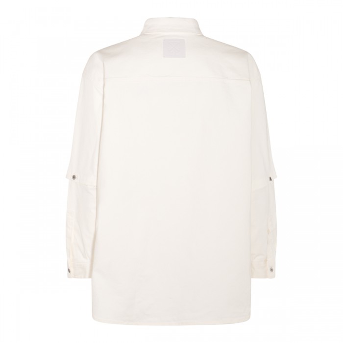 WHITE COTTON SHIRT 2