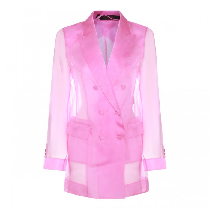PINK SILK NEGRAR BLAZER