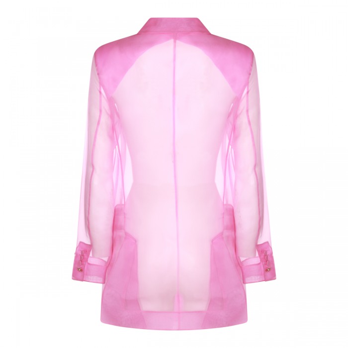 PINK SILK NEGRAR BLAZER 2