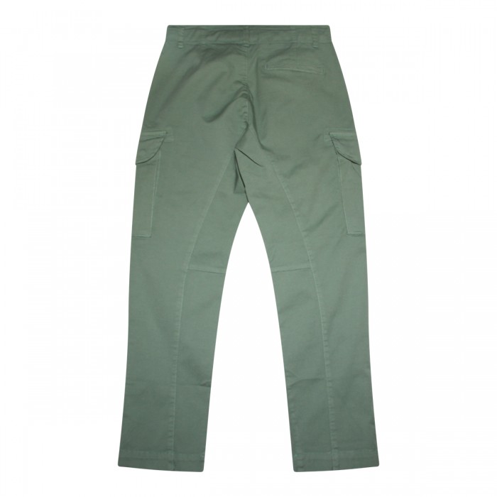 GREEN COTTON PANTS 2