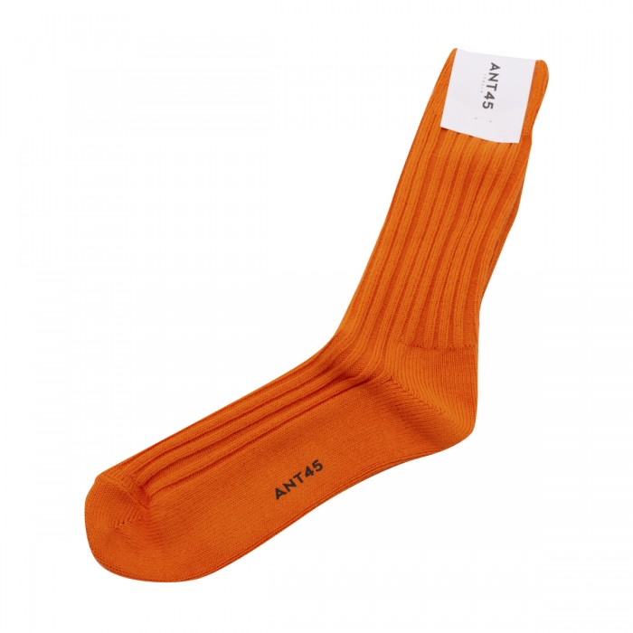 ORANGE COTTON SOCKS 2