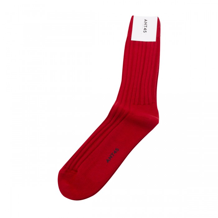 RED COTTON SOCKS 2