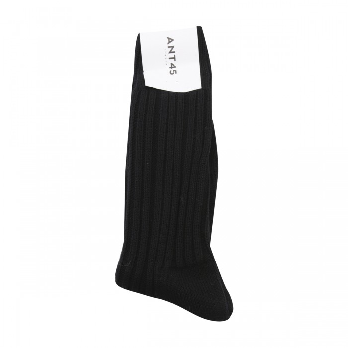 BLACK COTTON SOCKS