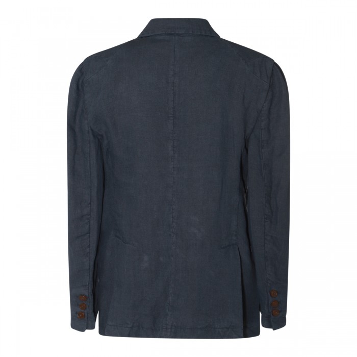 BLUE LINEN BLAZER 2