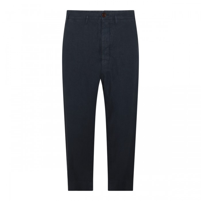 BLUE PANTS LINEN PANTS