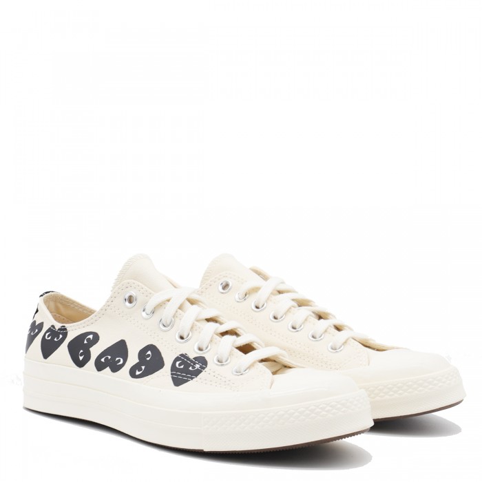 WHITE COTTON SNEAKERS 2