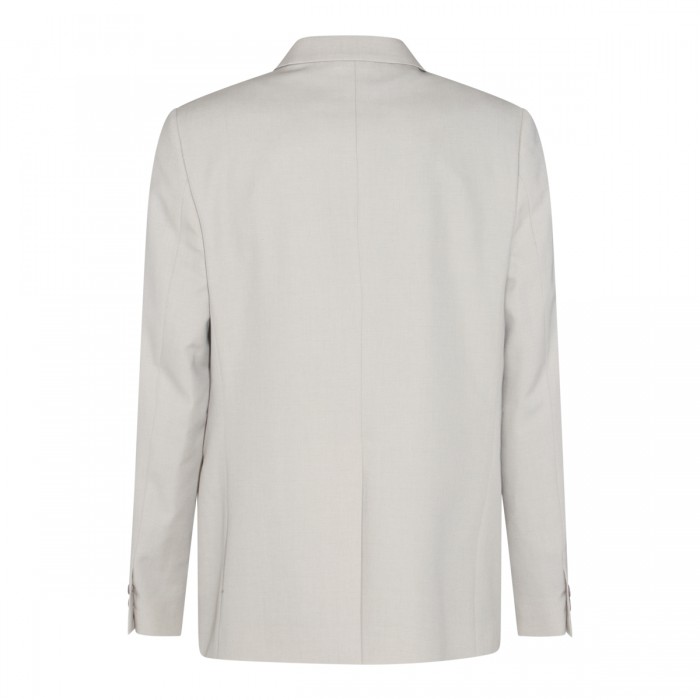 CREAM WOOL BLAZER 2