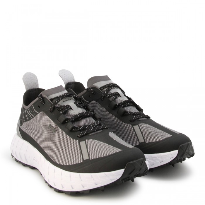 GREY THE 001 W BLK SNEAKERS 2