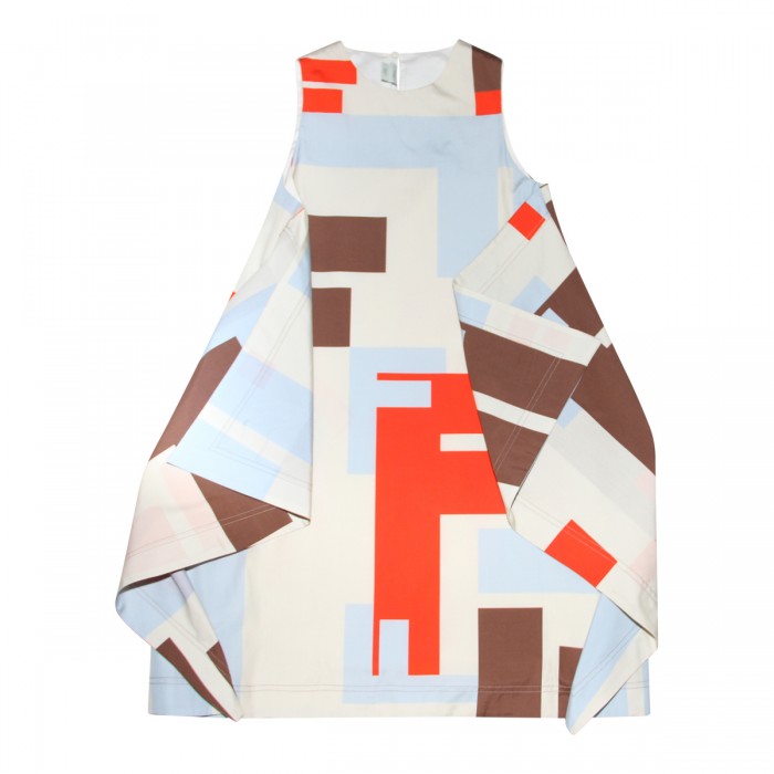 MULTICOLOR COTTON DRESS