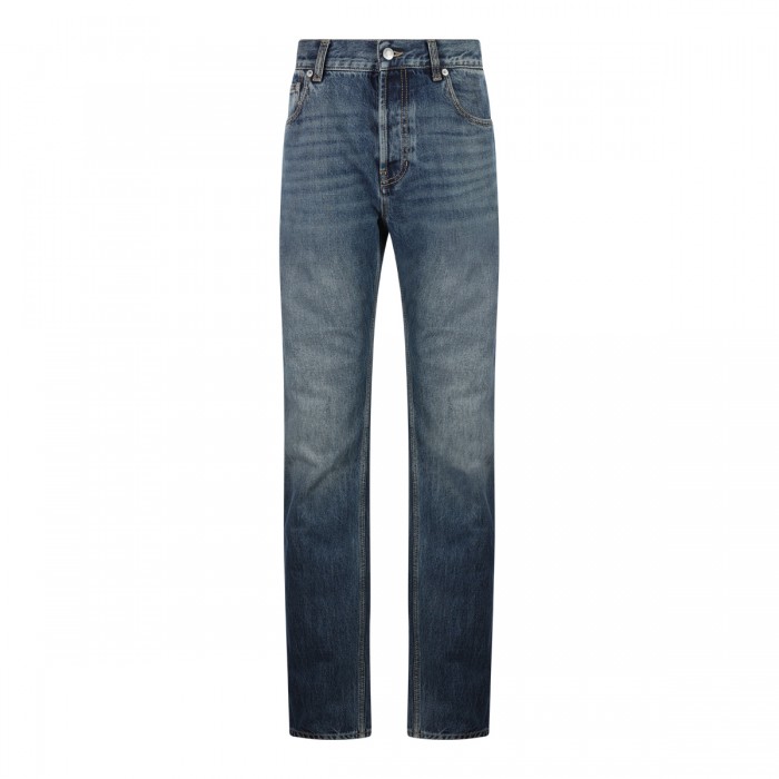 BLUE COTTON DENIM JEANS
