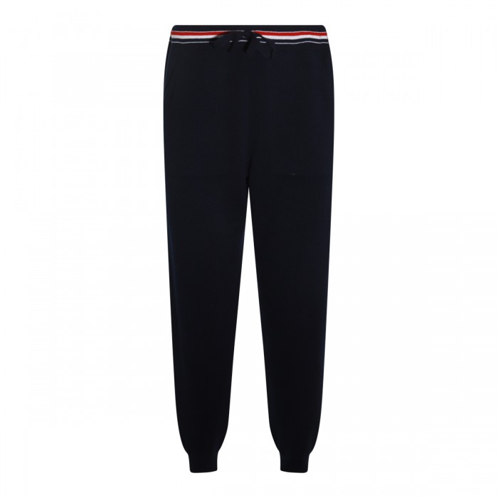 NAVY BLUE WOOL PANTS