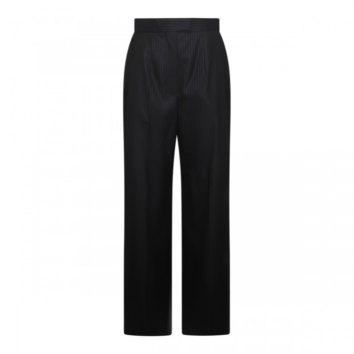 NAVY BLUE WOOL PANTS
