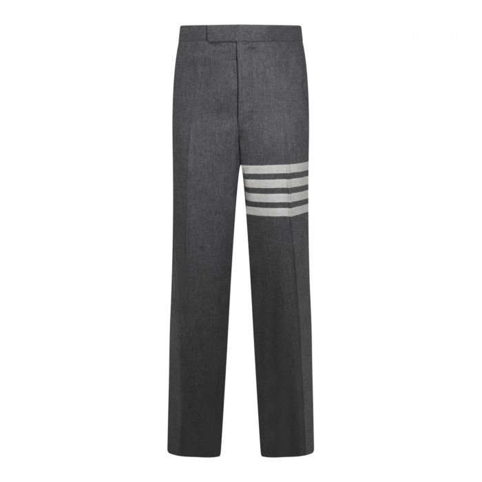MED GREY WOOL PANTS