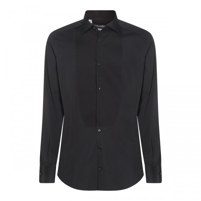 BLACK COTTON SHIRT