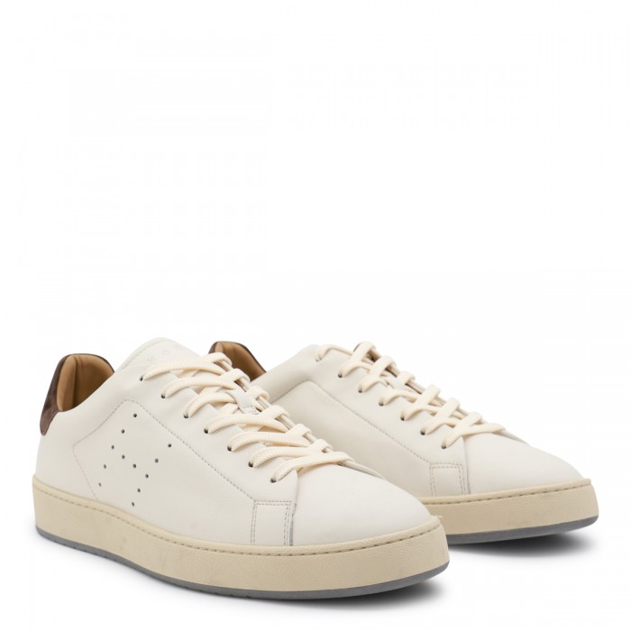 WHITE LEATHER SNEAKERS 2