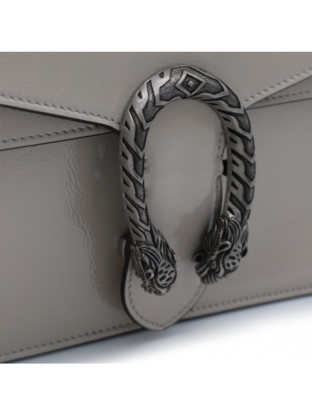 BEIGE LEATHER DIONYSUS SHOULDER BAG