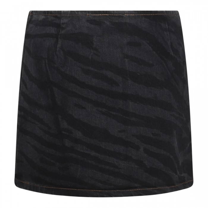 BLACK COTTON SKIRT 2