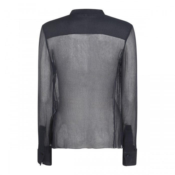 BLACK SILK SHIRT 2