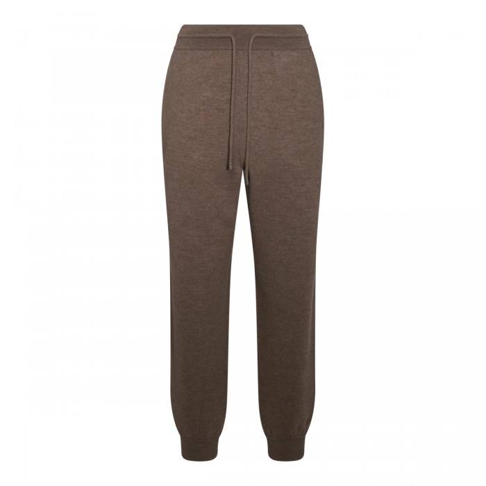 BROWN WOOL PANTS