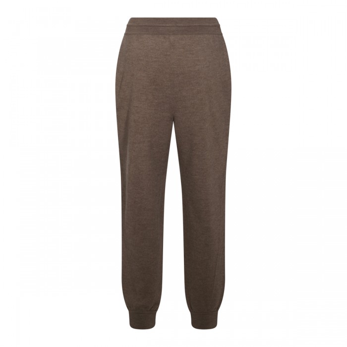BROWN WOOL PANTS 2
