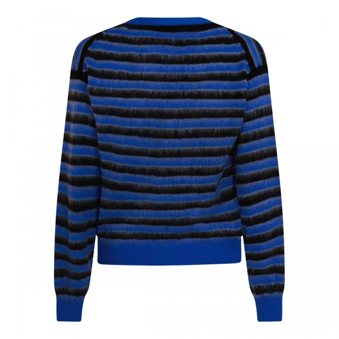 BLUE AND BLACK WOOL KNITWEAR 2