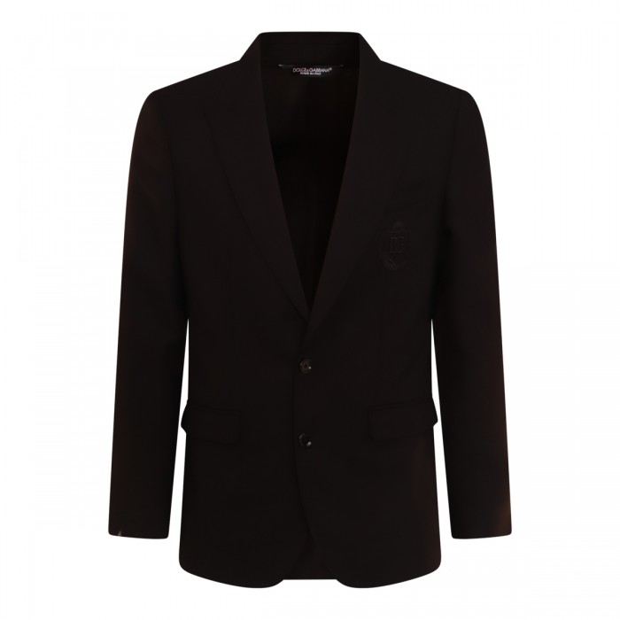 BLACK WOOL BLAZER