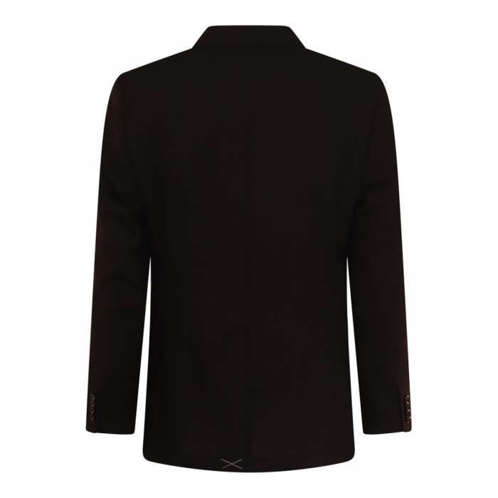 BLACK WOOL BLAZER 2