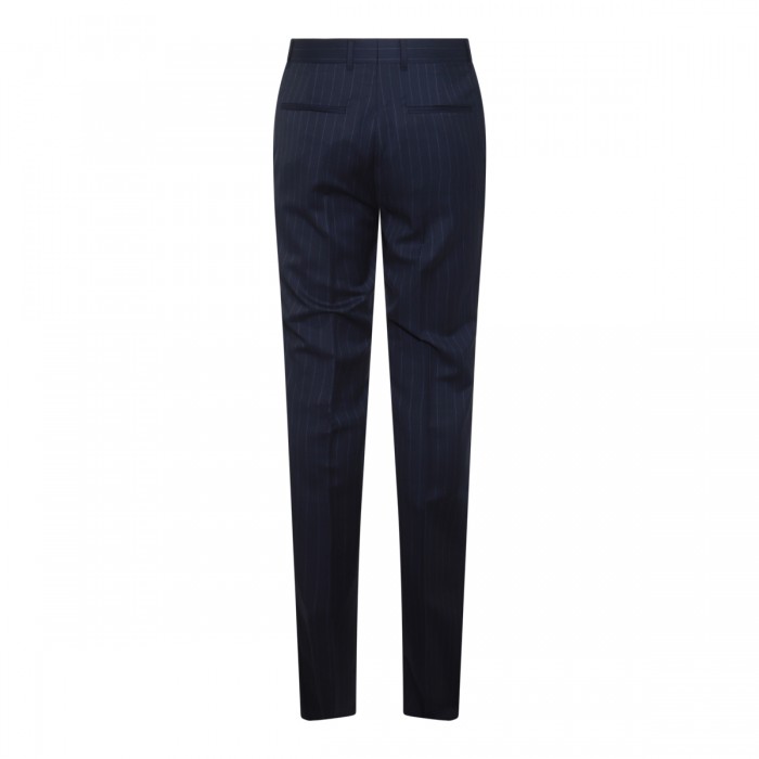 BLUE WOOL PANTS 2