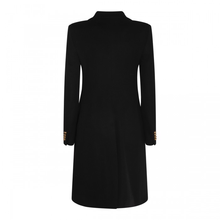 BLACK WOOL COAT 2